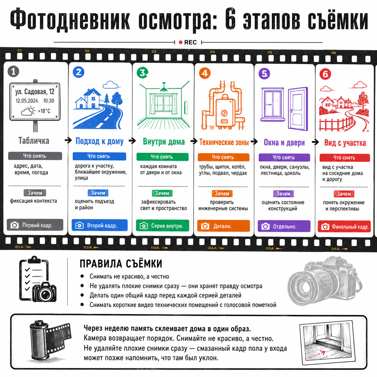 Фотодневник осмотра: зачем он нужен